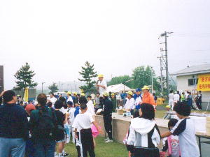 ラッキーマンの抽選会